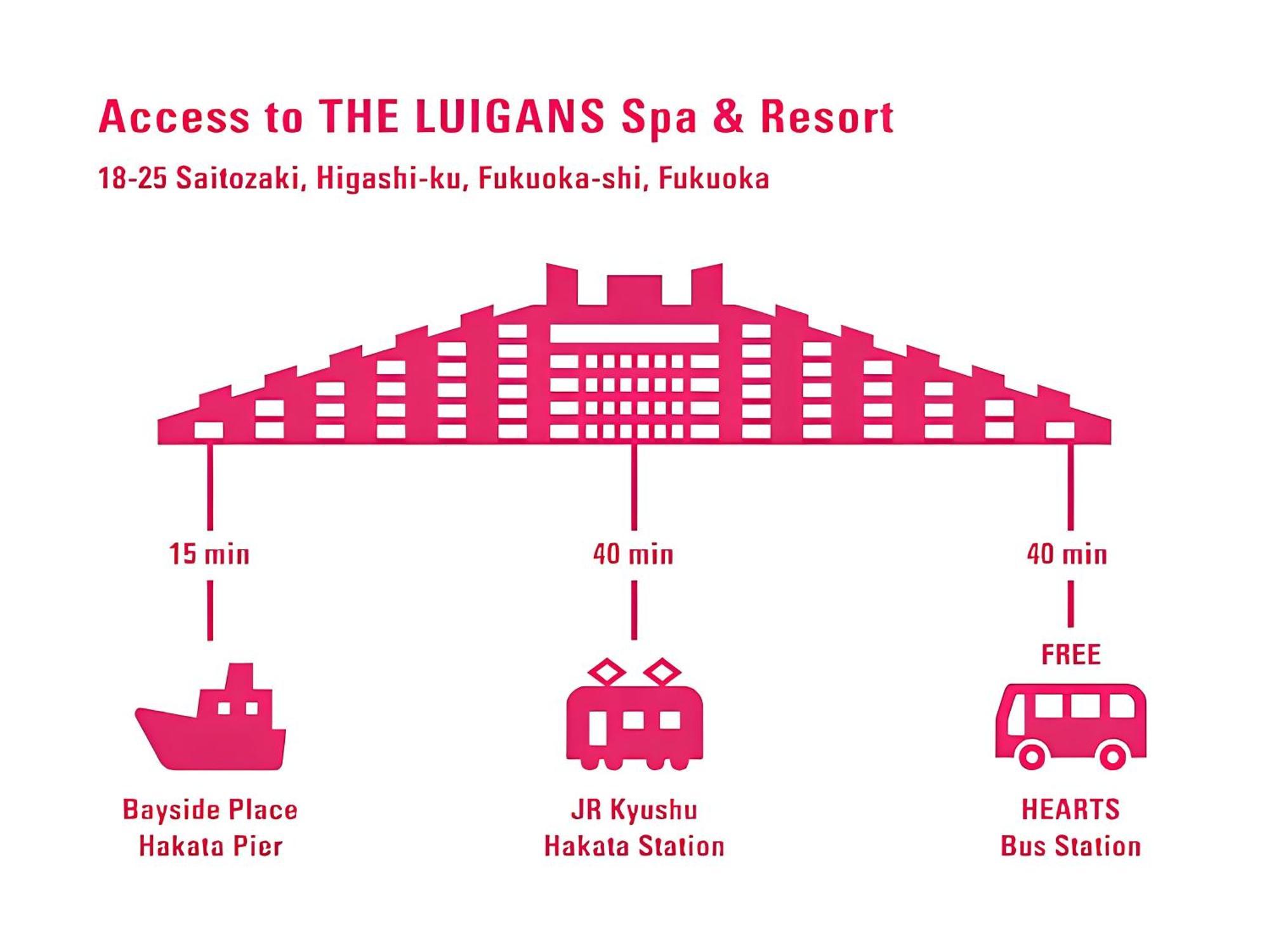 The Luigans Spa And Resort Fukuoka  Exterior foto